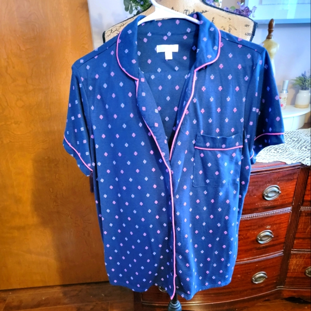 Secret Treasures Sleepwear Short Sleeve Pjs